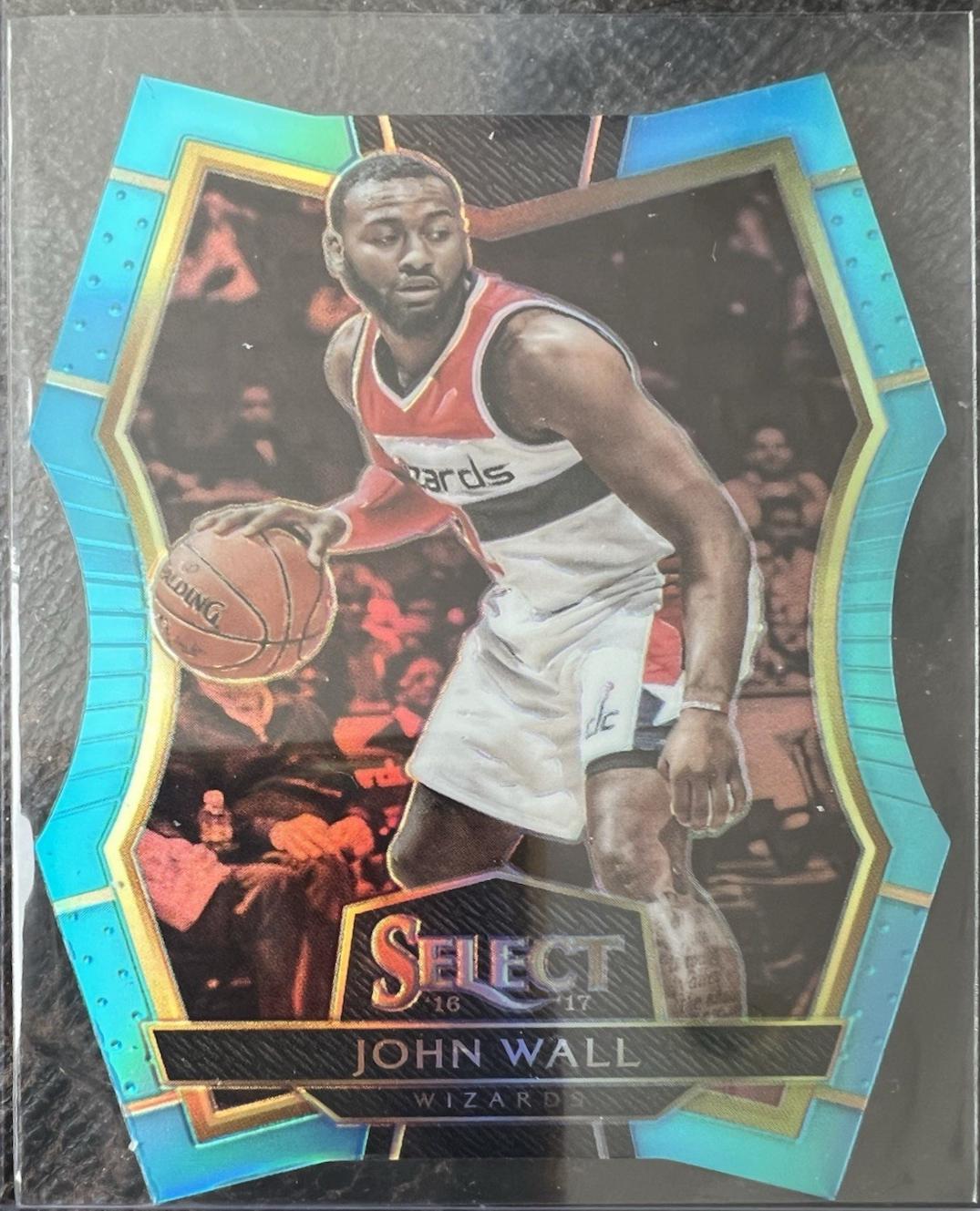 John Wall [Light Blue Prizm Die Cut] #175