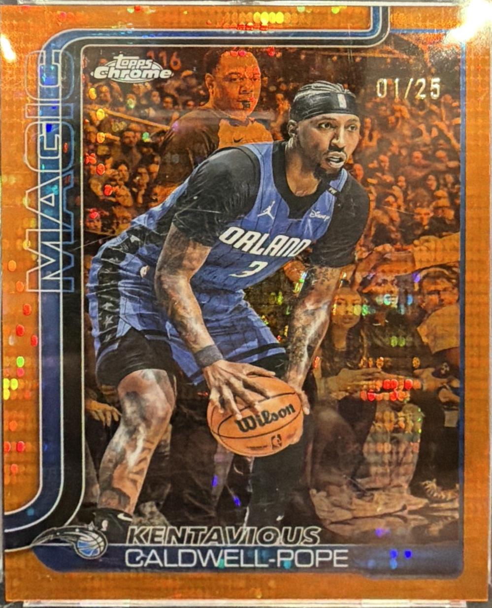 Kentavious Caldwell-Pope [Orange Basketball Refractor] #143