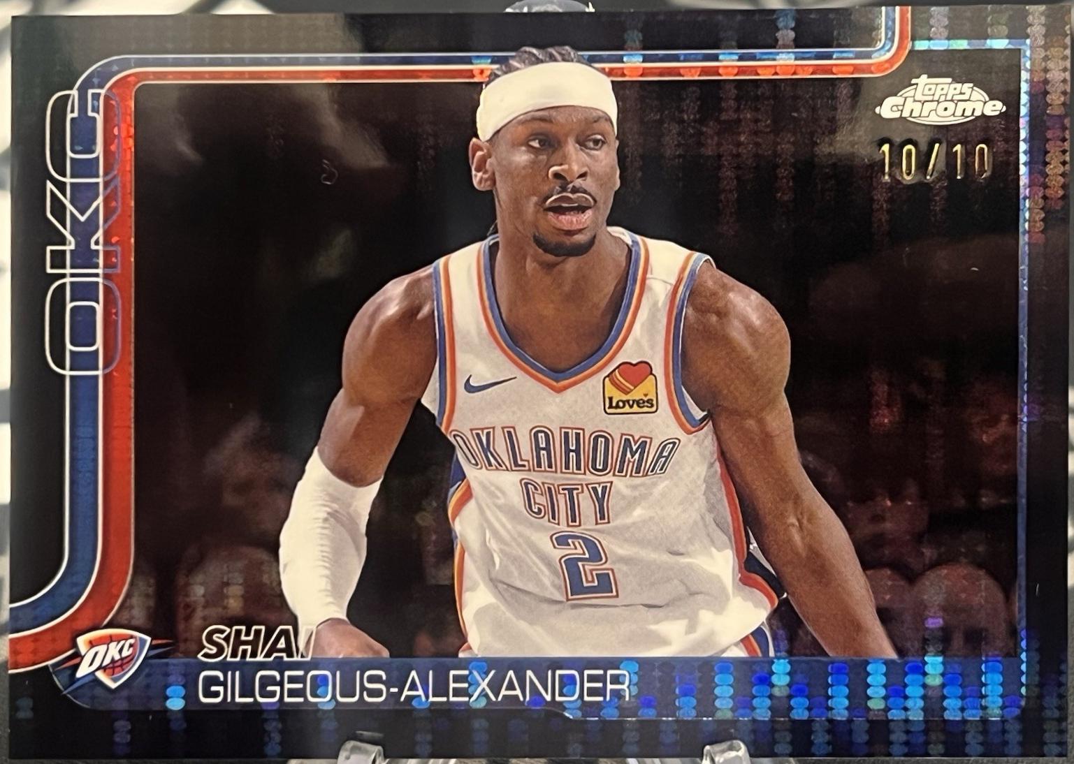 Shai Gilgeous-Alexander [Pulsar Black Refractor] #141