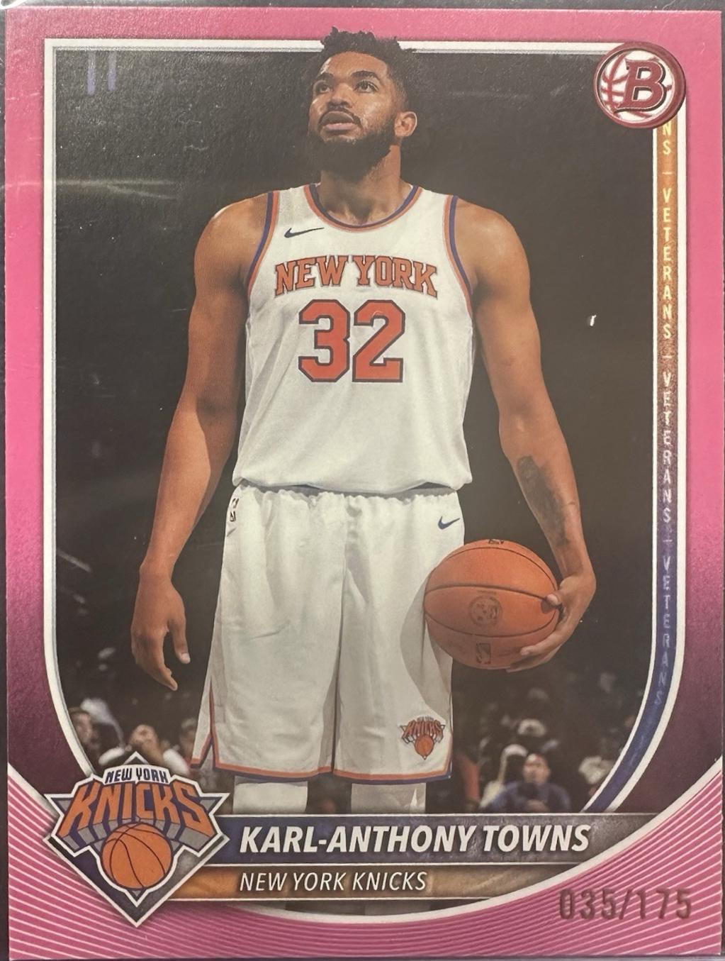 Karl-Anthony Towns [Pink Border] #64