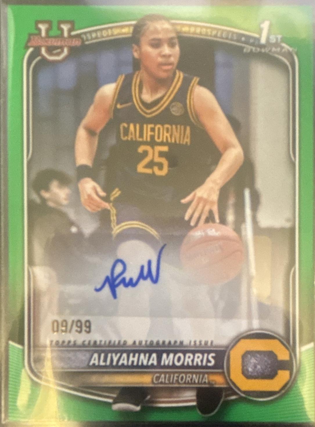 Aliyahna Morris [Green Border] #PA-AM