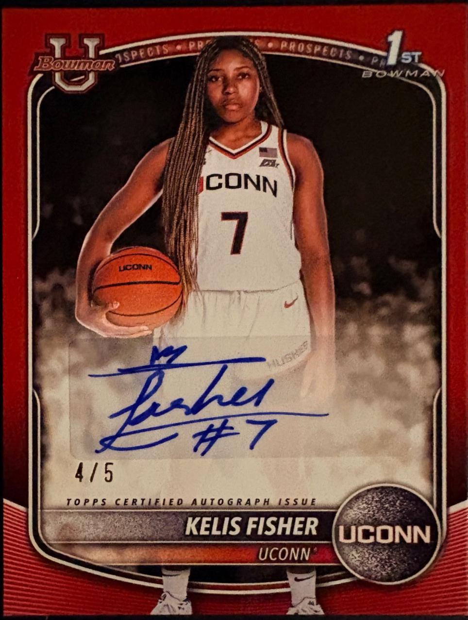 Kelis Fisher [Red Border] #PA-KF