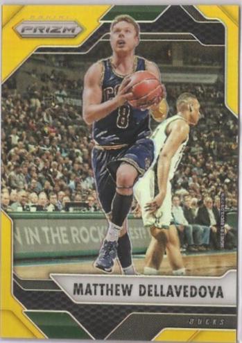Matthew Dellavedova [Gold Prizm] #16
