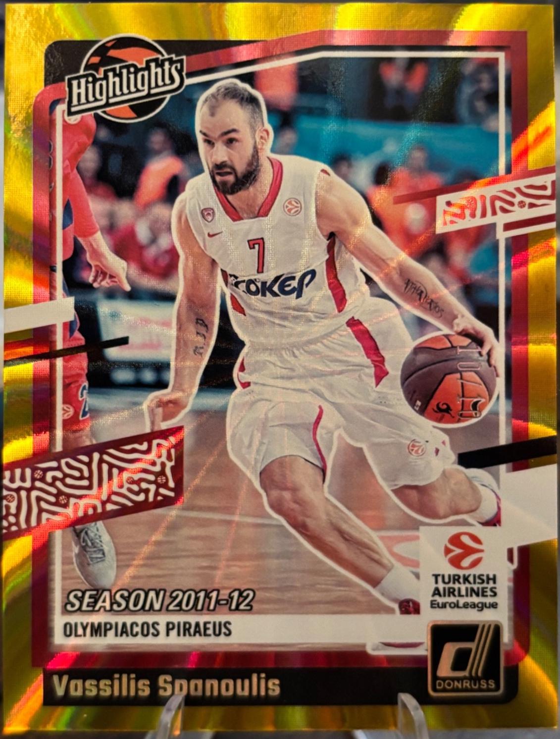 Vassilis Spanoulis [Gold Laser] #4