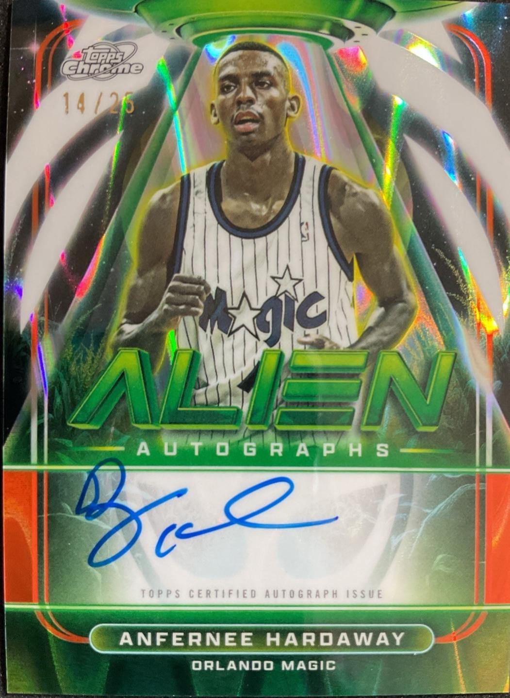 Anfernee Hardaway [Orange Galactic] #AA-AH