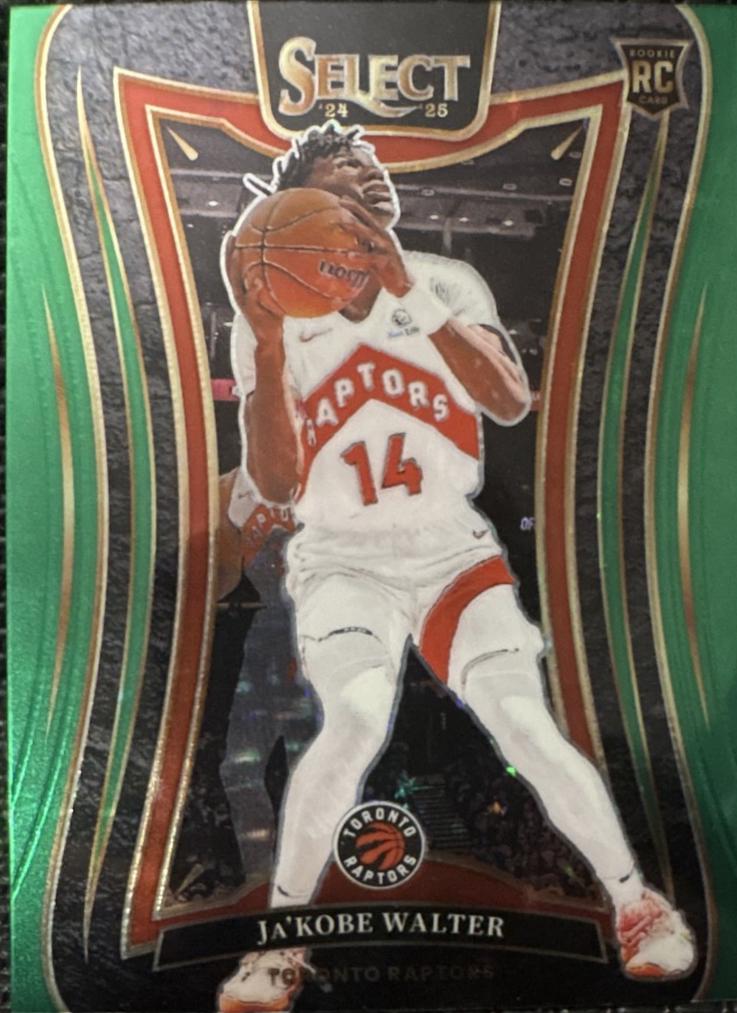 Ja'Kobe Walter [Green Stars Prizm] #385