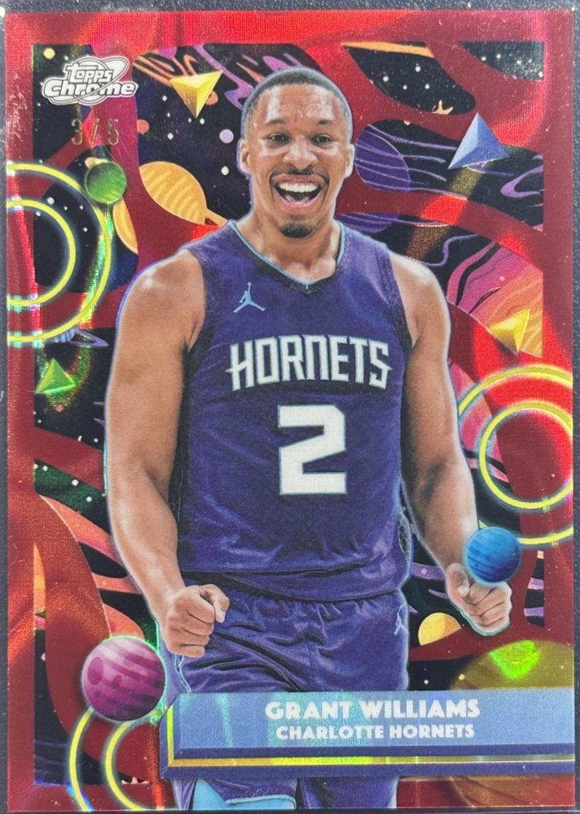 Grant Williams [Red Flare Refractor] #34