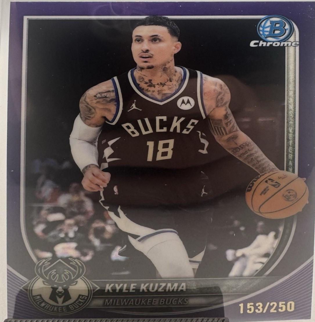 Kyle Kuzma [Purple Mojo] #BCV-82