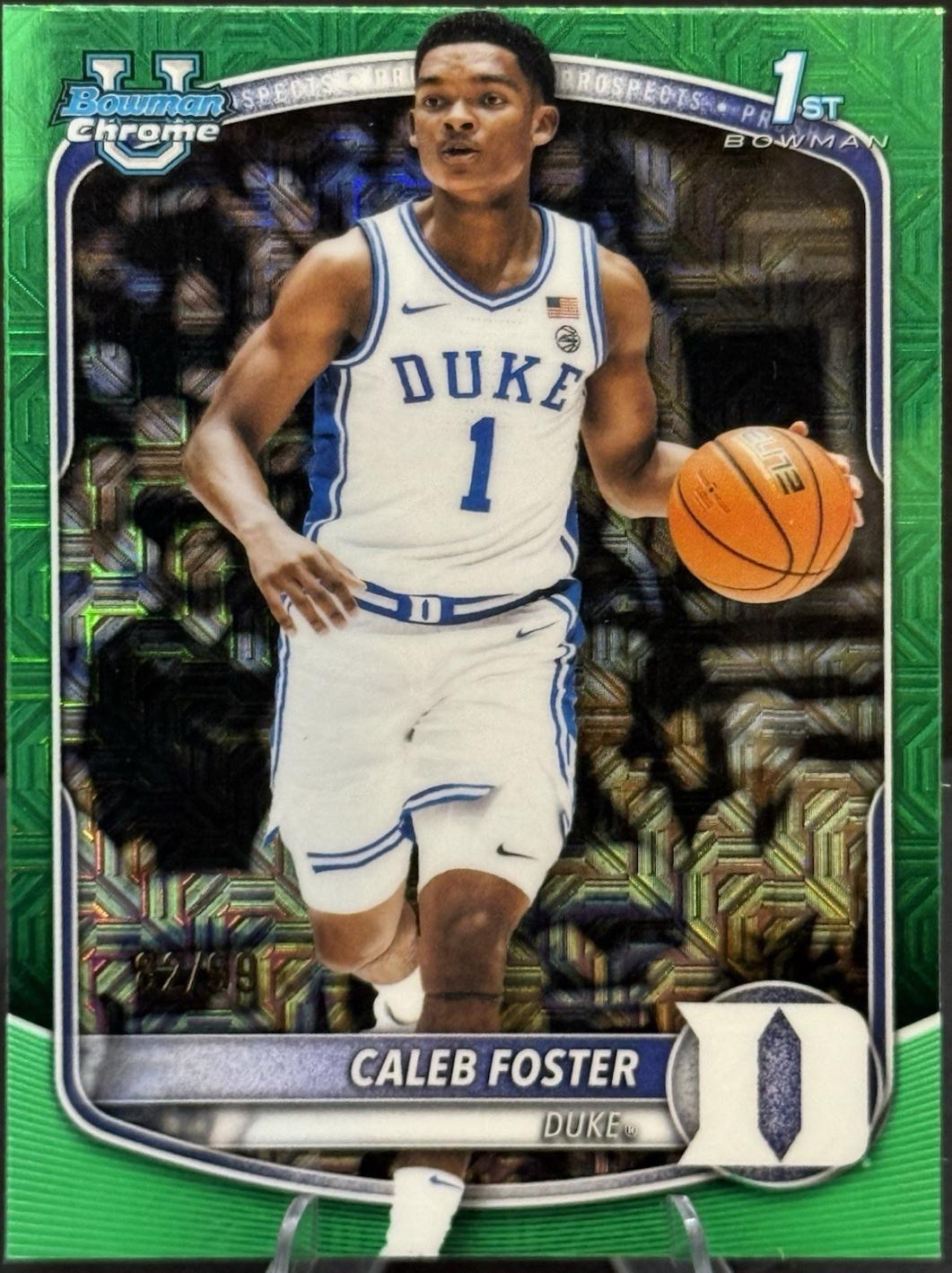 Caleb Foster [Green Border] #BPP-100