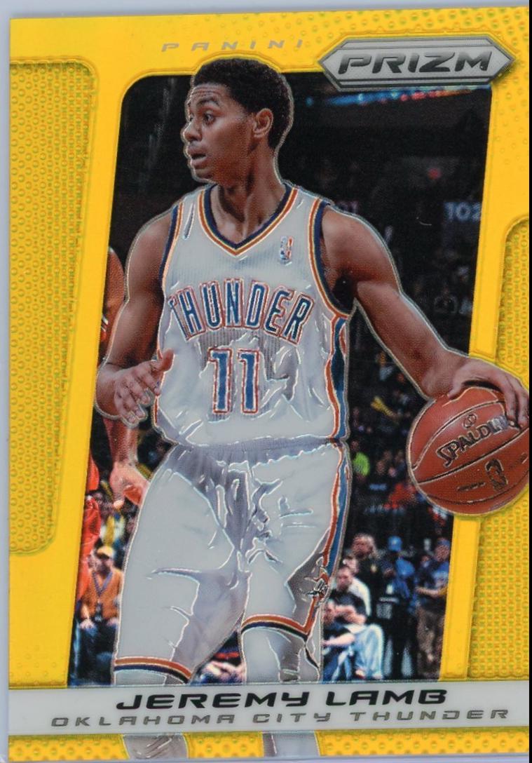 Jeremy Lamb [Gold Prizm] #189