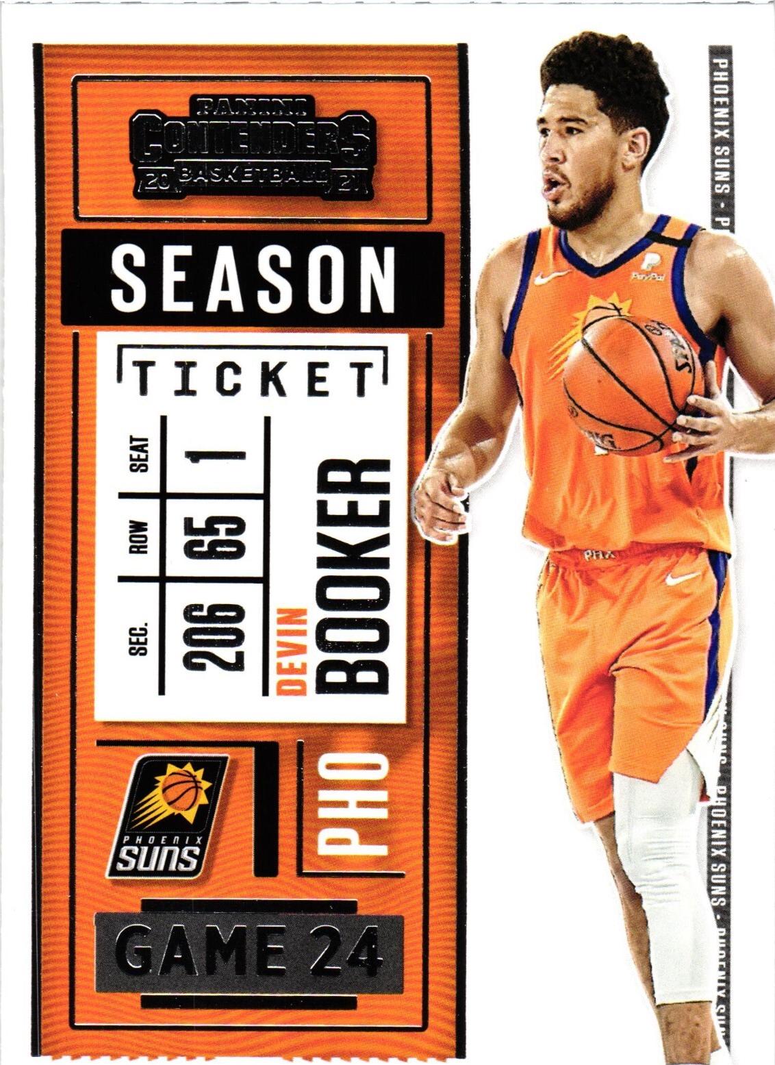 Devin Booker [Season Ticket Printing Plate] #37