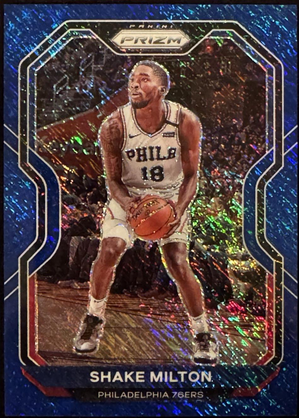 Shake Milton [Blue Shimmer Prizm] #131