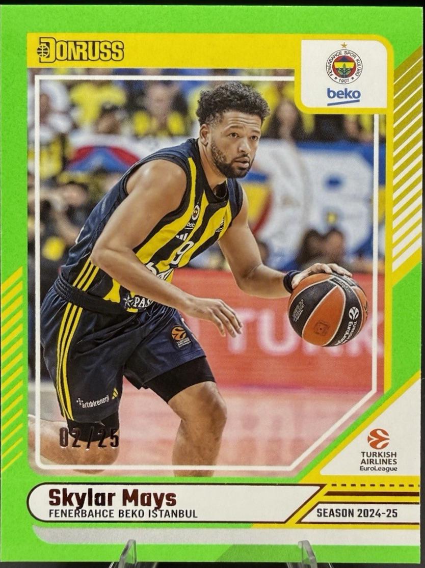 Skylar Mays [Neon Green Flood] #151