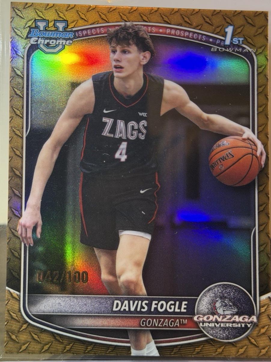 Davis Fogle [Steel Metal Refractor] #BCP-47