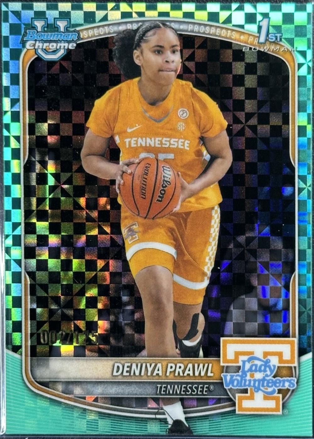 Deniya Prawl [Aqua X-Fractor] #BCP-55