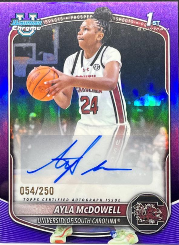 Ayla McDowell [Purple Refractor] #CPA-AW