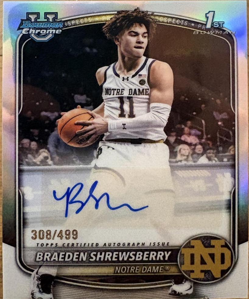 Braeden Shrewsberry [Refractor] #CPA-BS