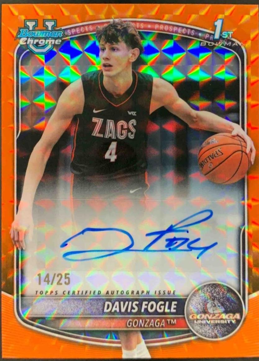 Davis Fogle [Orange Geometric] #CPA-DF