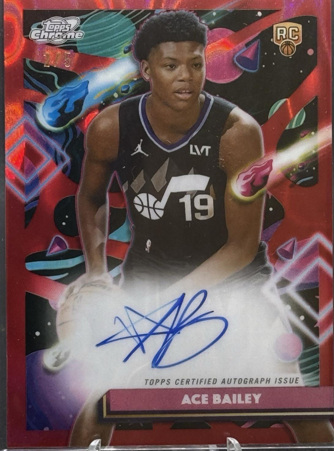 Ace Bailey [Red Flare] #CCA-AB