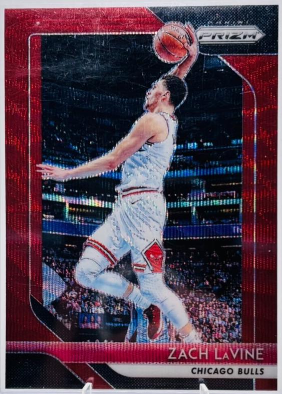 Zach LaVine [Ruby Wave Prizm] #100