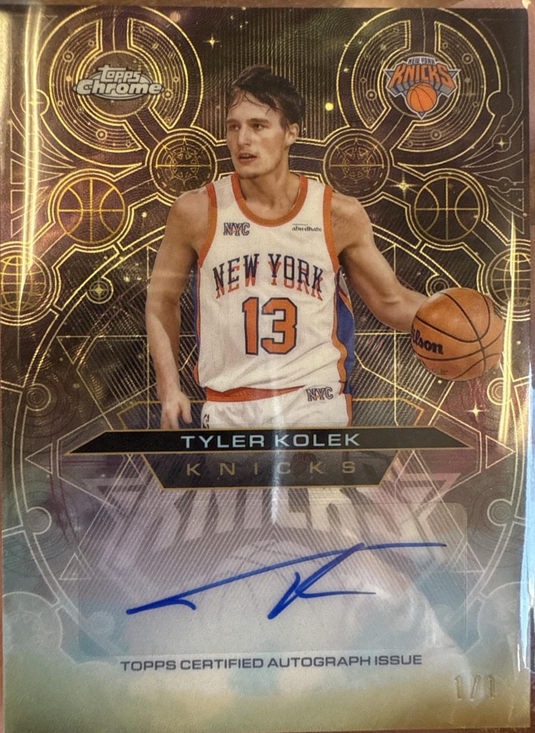 Tyler Kolek [Superfractor] #CH-TK
