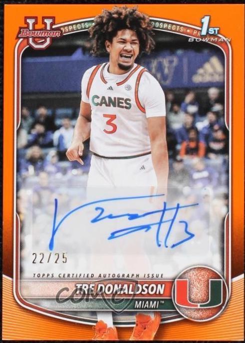 Tre Donaldson [Orange Border] #PA-RM