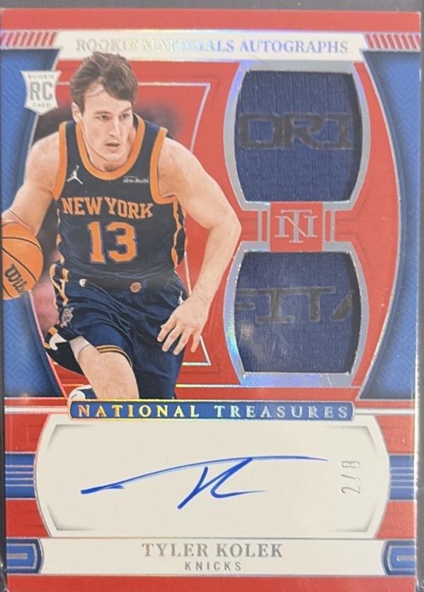 Tyler Kolek [International Red Rookie Patch Autograph] #106