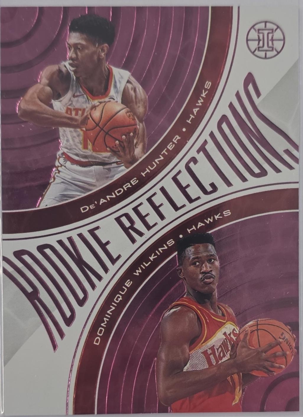 Dominique Wilkins, De'Andre Hunter [Pink] #11