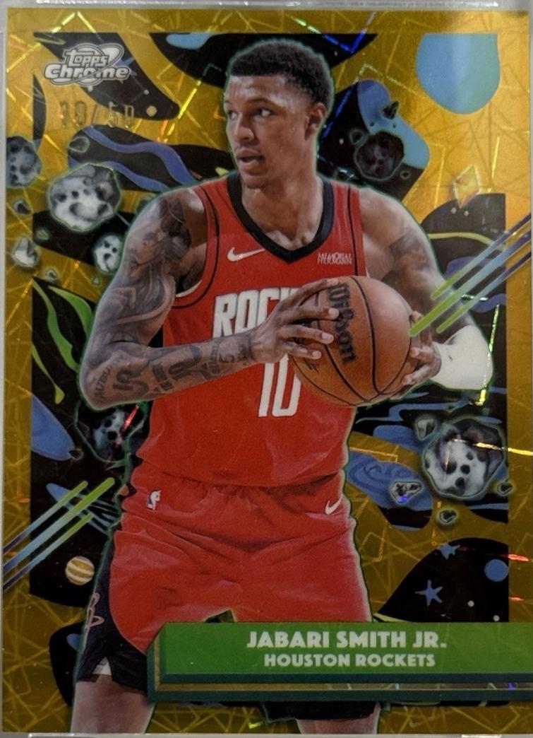 Jabari Smith Jr. [Gold Interstellar Refractor] #114