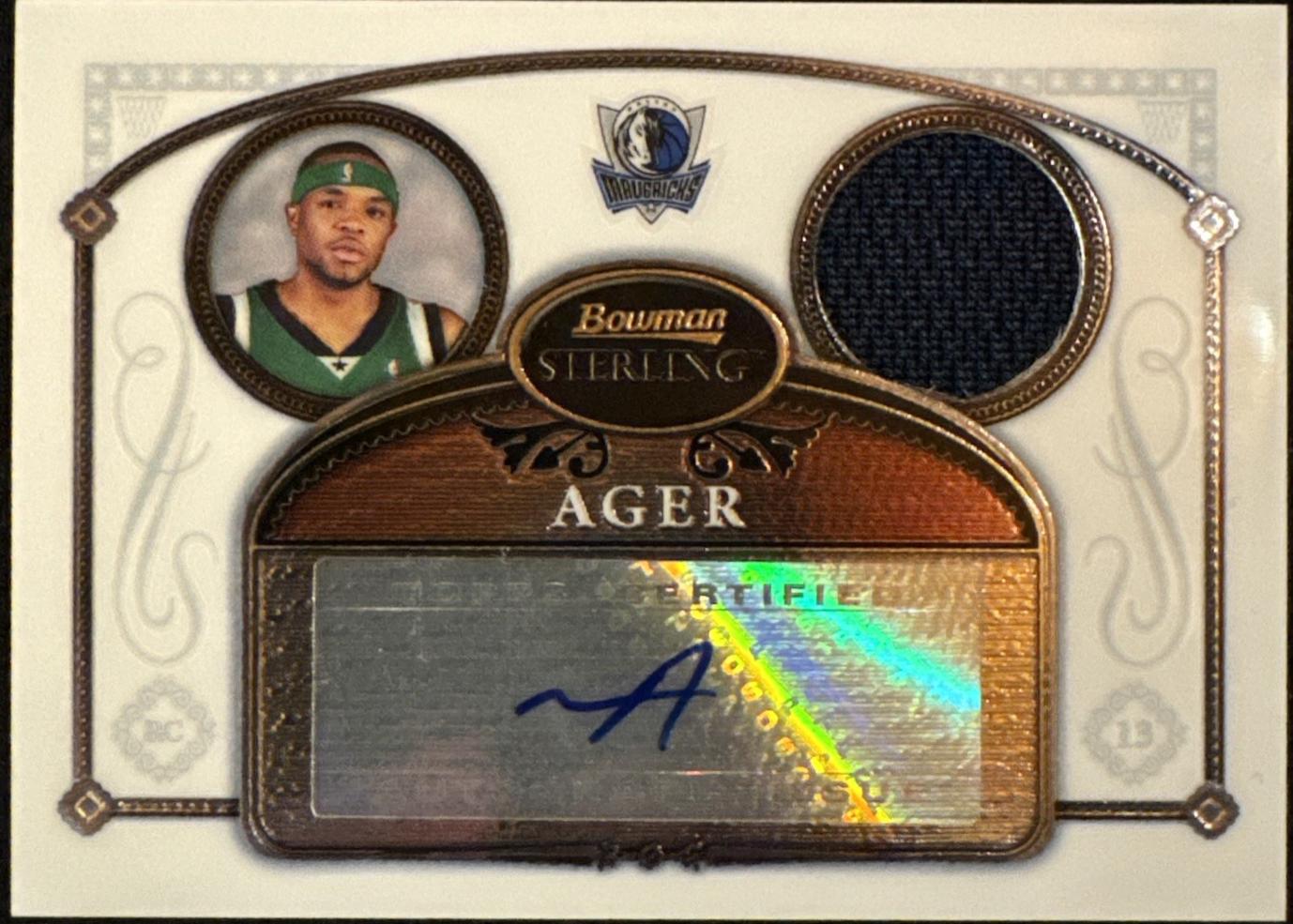 Maurice Ager [Autograph] #93