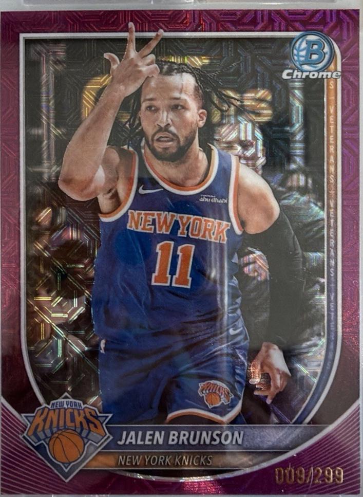 Jalen Brunson [Fuchsia Mojo] #BCV-62