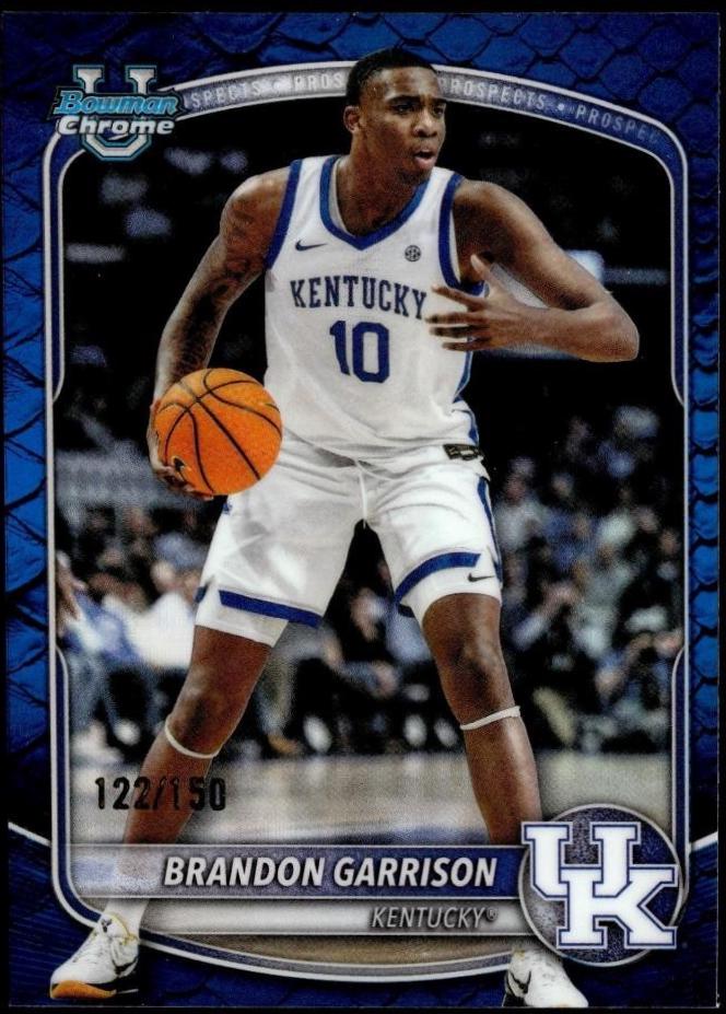 Brandon Garrison [Reptilian Blue Refractor] #BCP-97