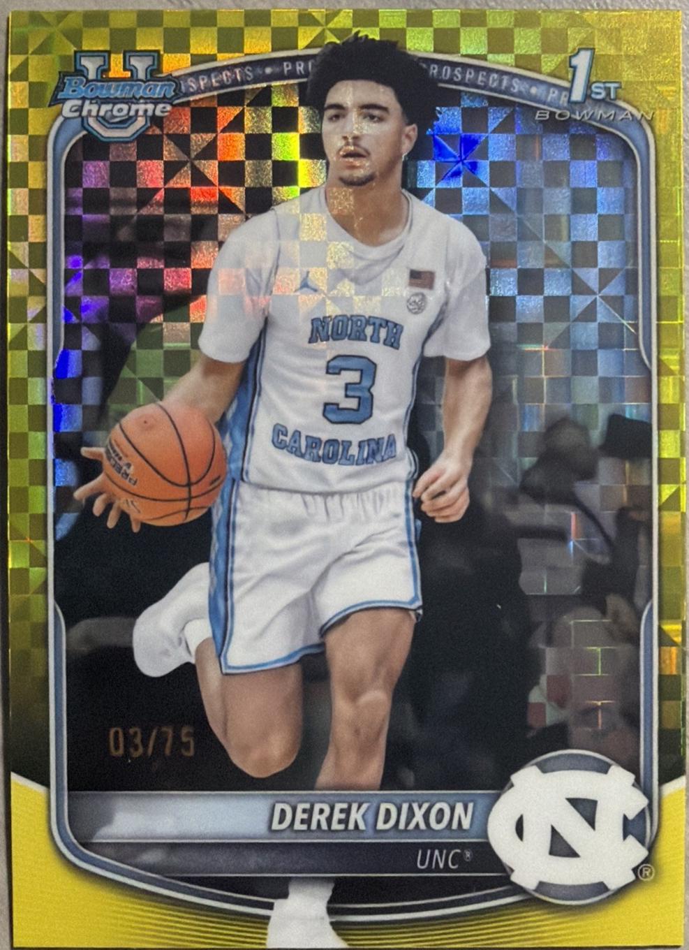 Derek Dixon [Yellow X-Fractor] #BCP-37