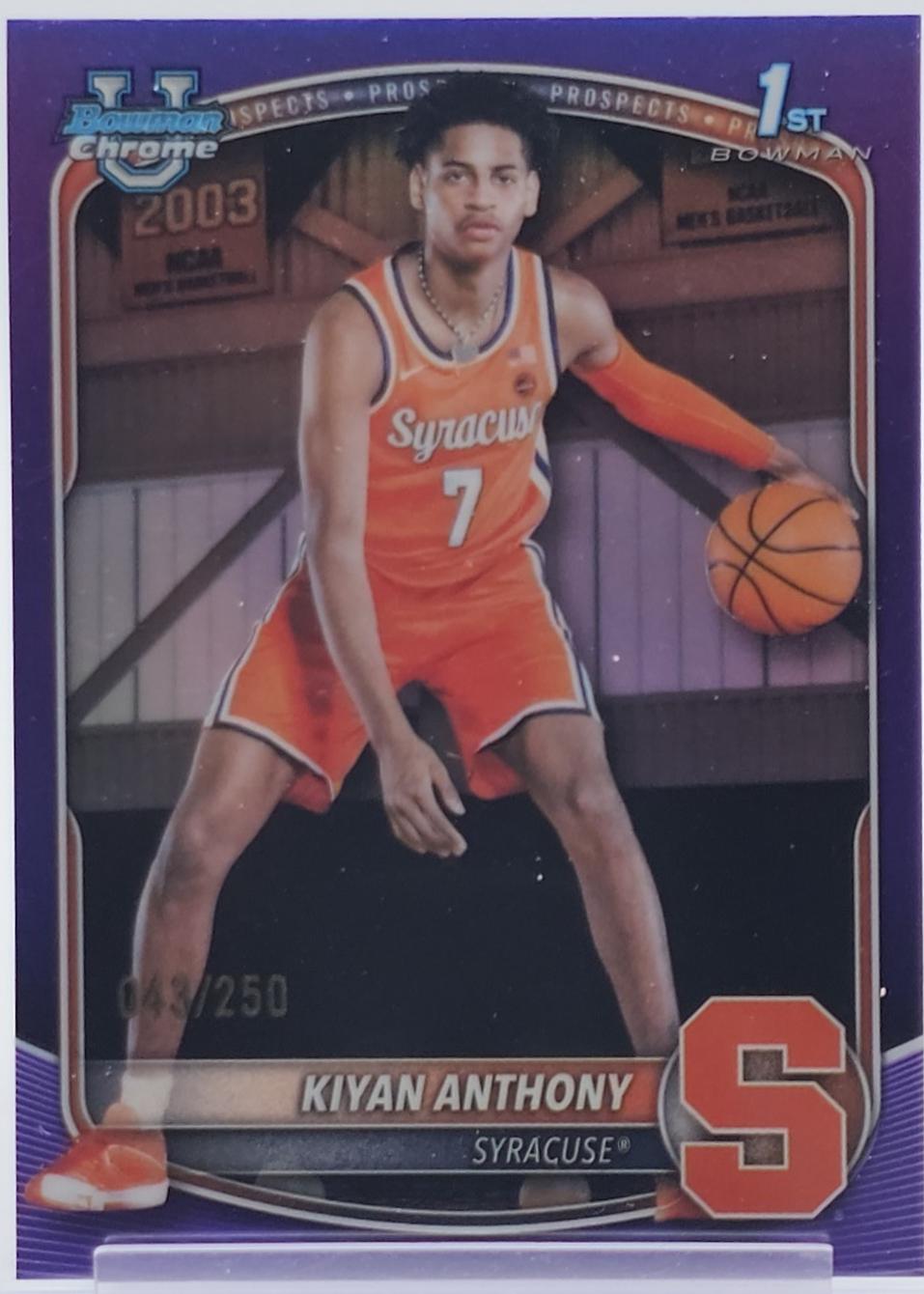 Kiyan Anthony [Purple Refractor] #BCP-4