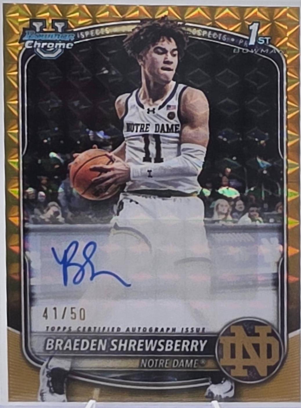 Braeden Shrewsberry [Gold Geometric] #CPA-BS