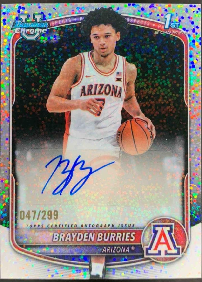 Brayden Burries [Speckle Refractor] #CPA-BB