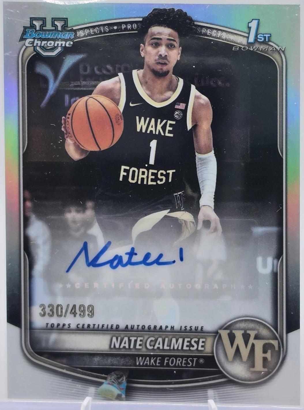 Nate Calmese [Refractor] #CPA-NC