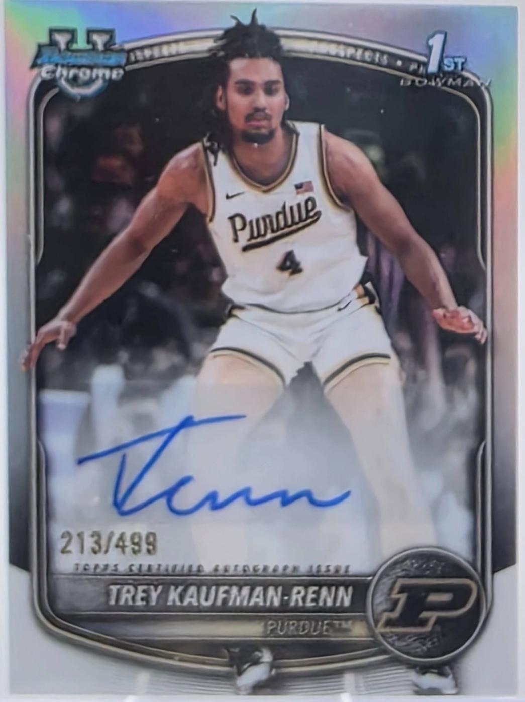 Trey Kaufman-Renn [Refractor] #CPA-TK