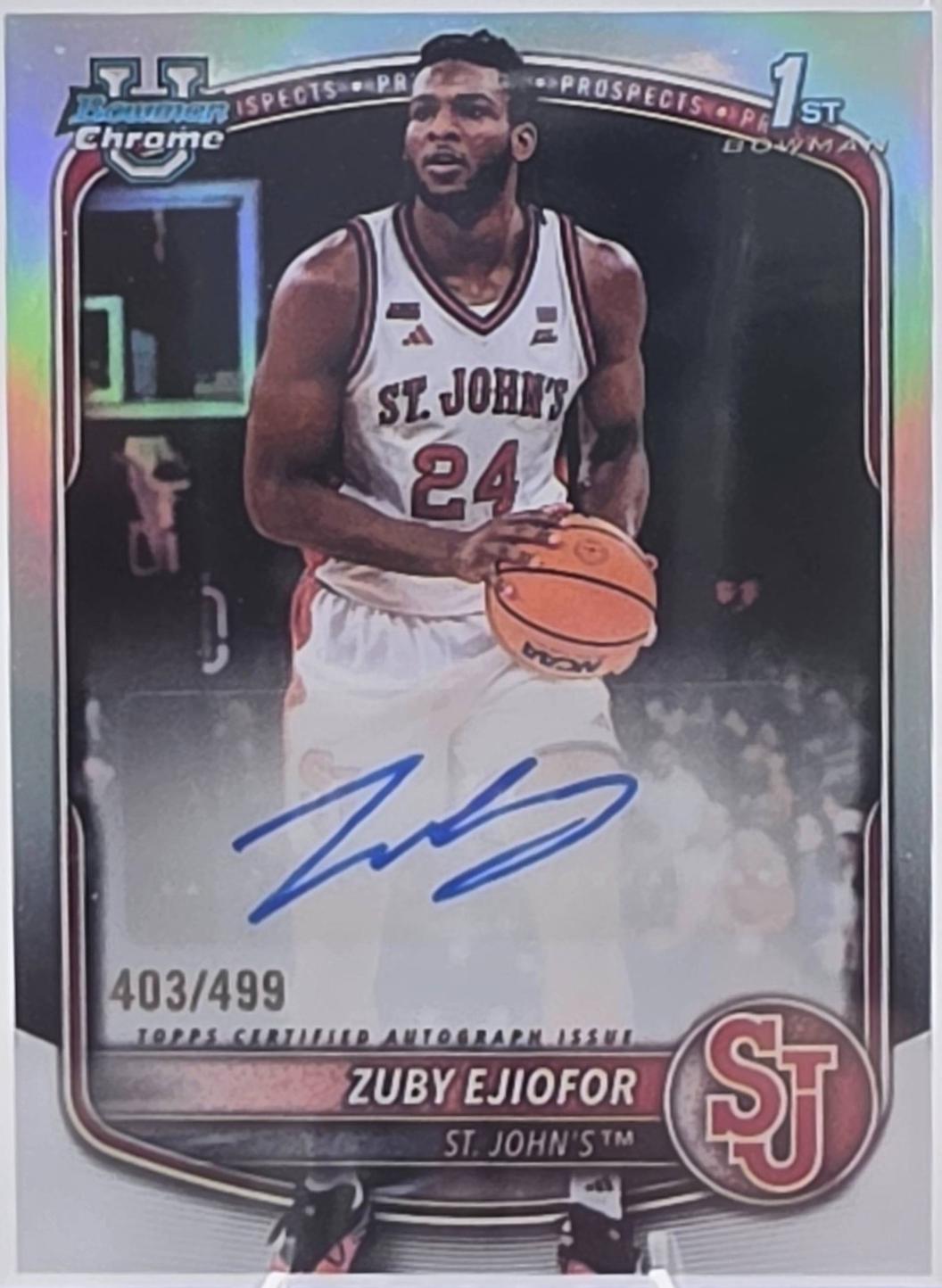 Zuby Ejiofor [Refractor] #CPA-ZE
