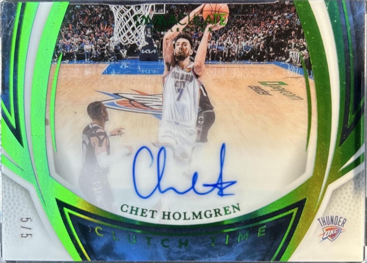 Chet Holmgren [Green] #3