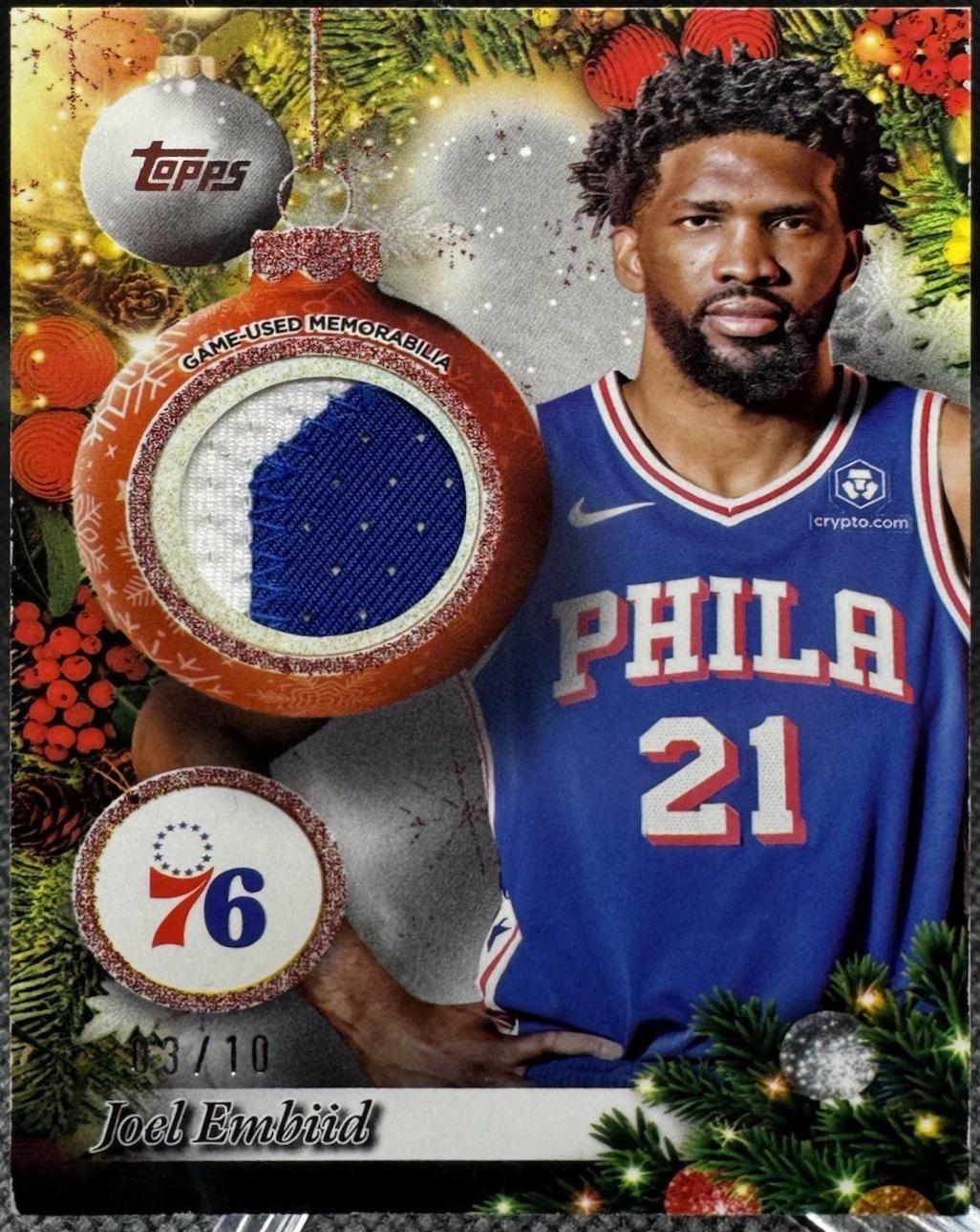 Joel Embiid [Red Glitter] #PR-JE
