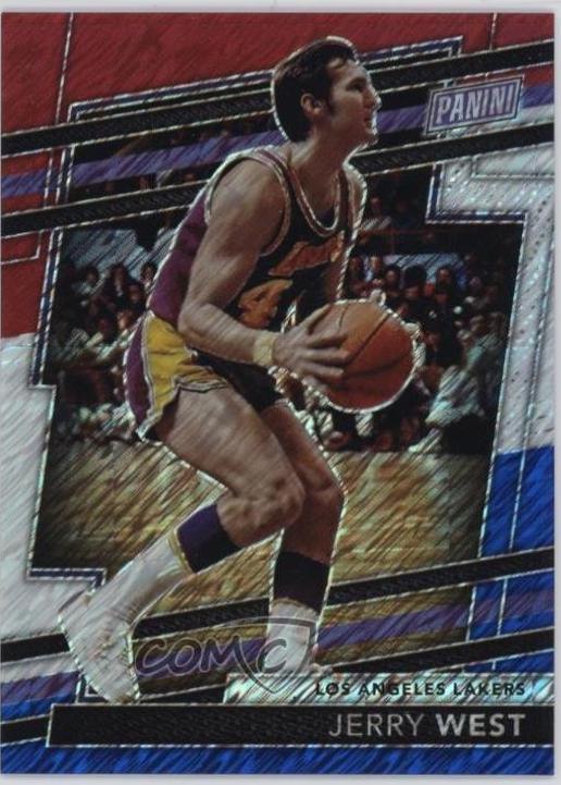 Jerry West [Red White Blue] #25
