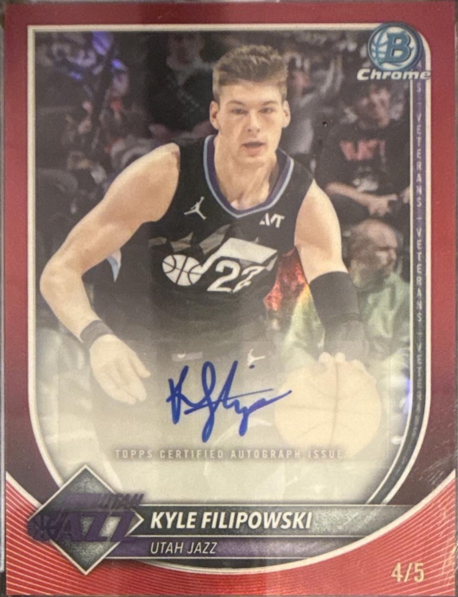 Kyle Filipowski [Red Geometric] #BCA-KF