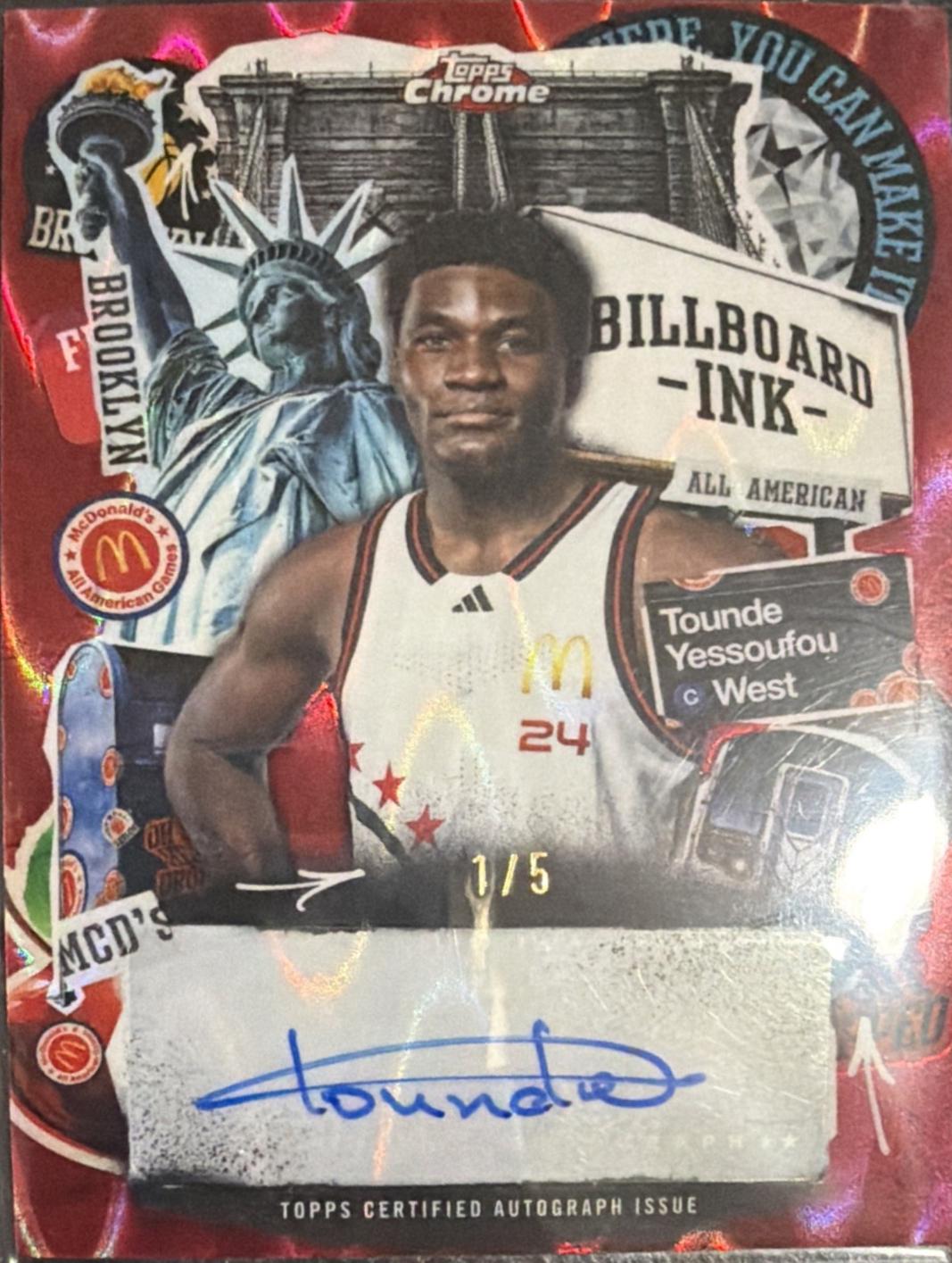 Tounde Yessoufou [Red Wave Refractor] #15
