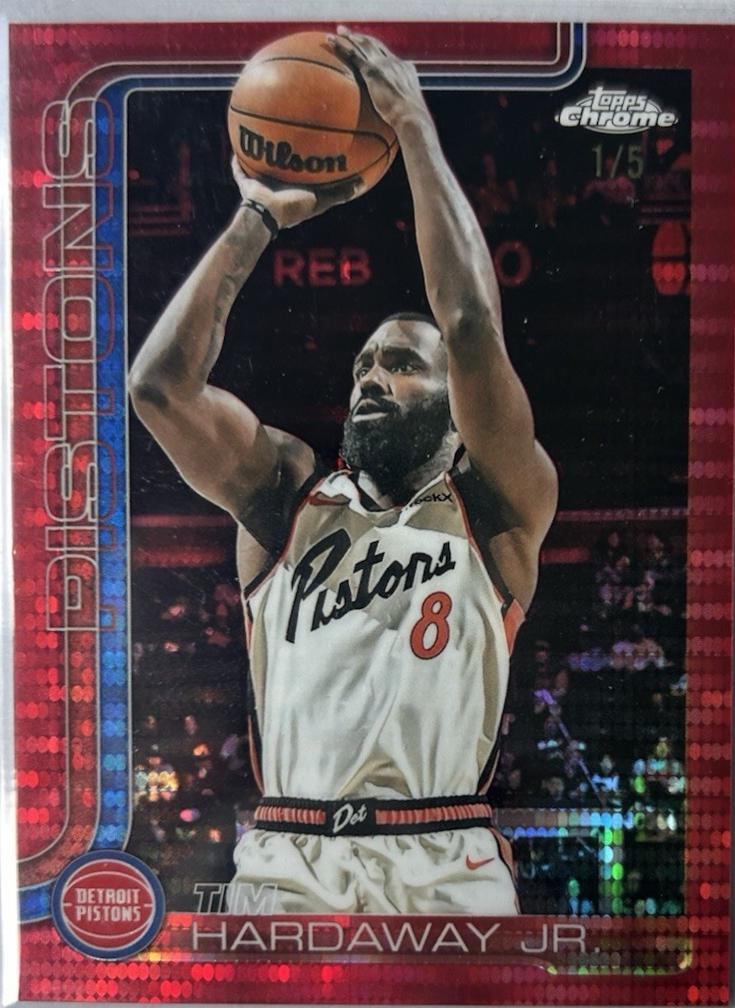 Tim Hardaway Jr. [Pulsar Red Refractor] #7