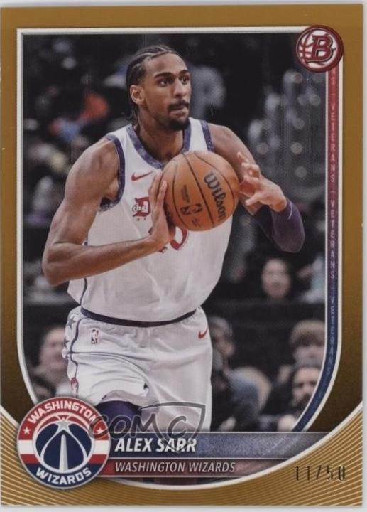 Alex Sarr [Gold Border] #99