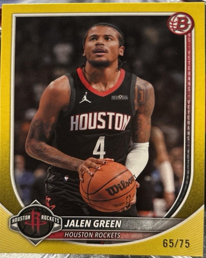 Jalen Green [Yellow Border] #199