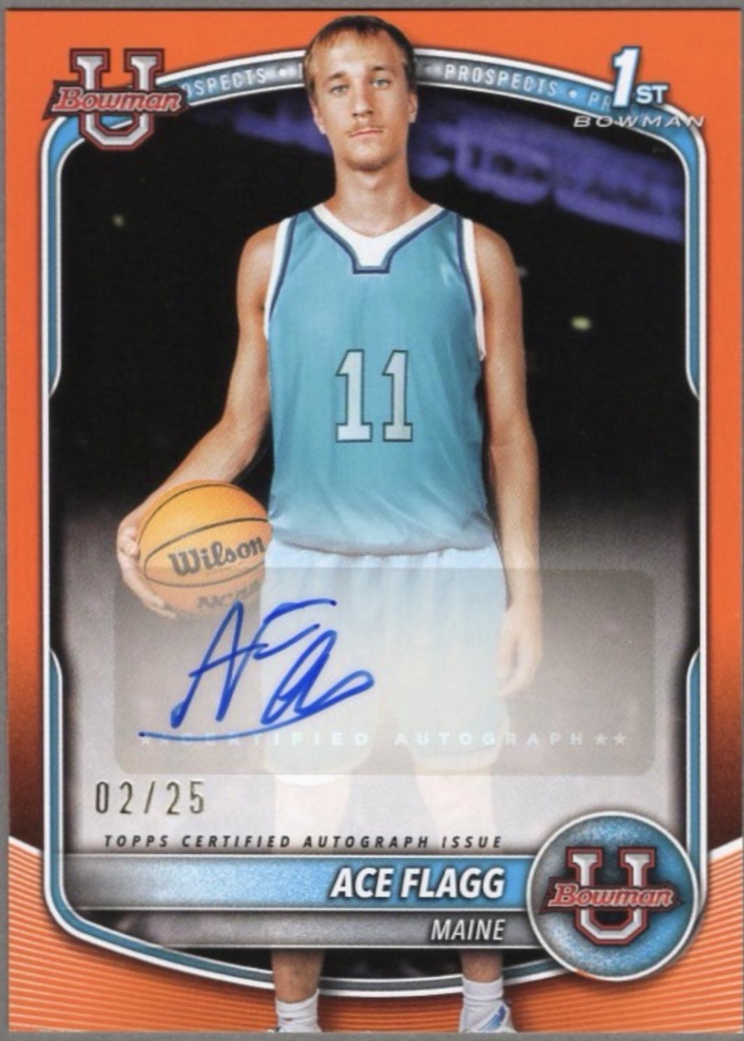 Ace Flagg [Orange Border] #PA-AF
