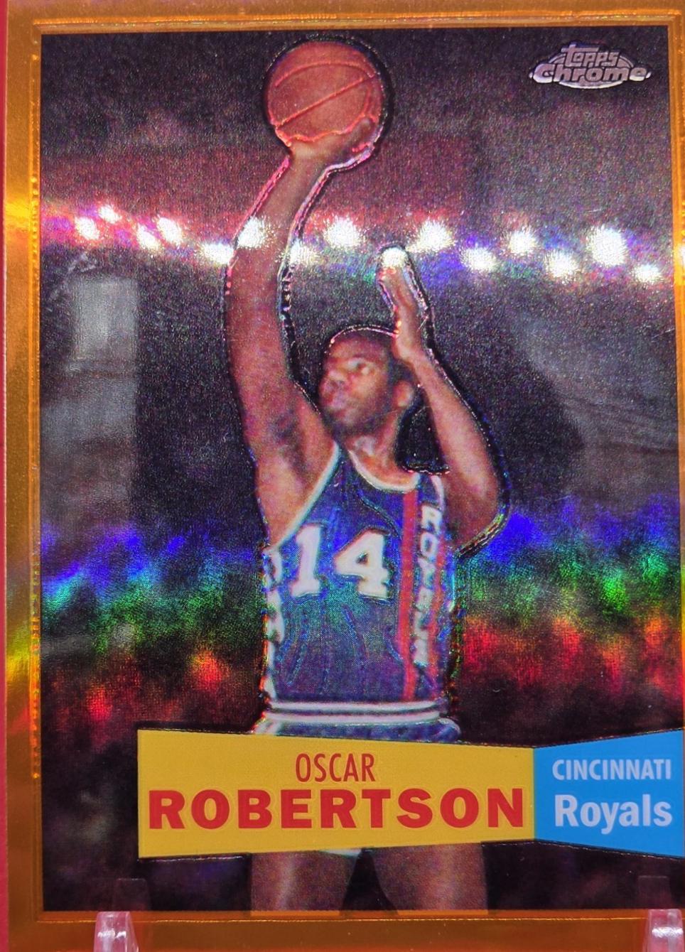 Oscar Robertson [1957 Orange Refractor] #79