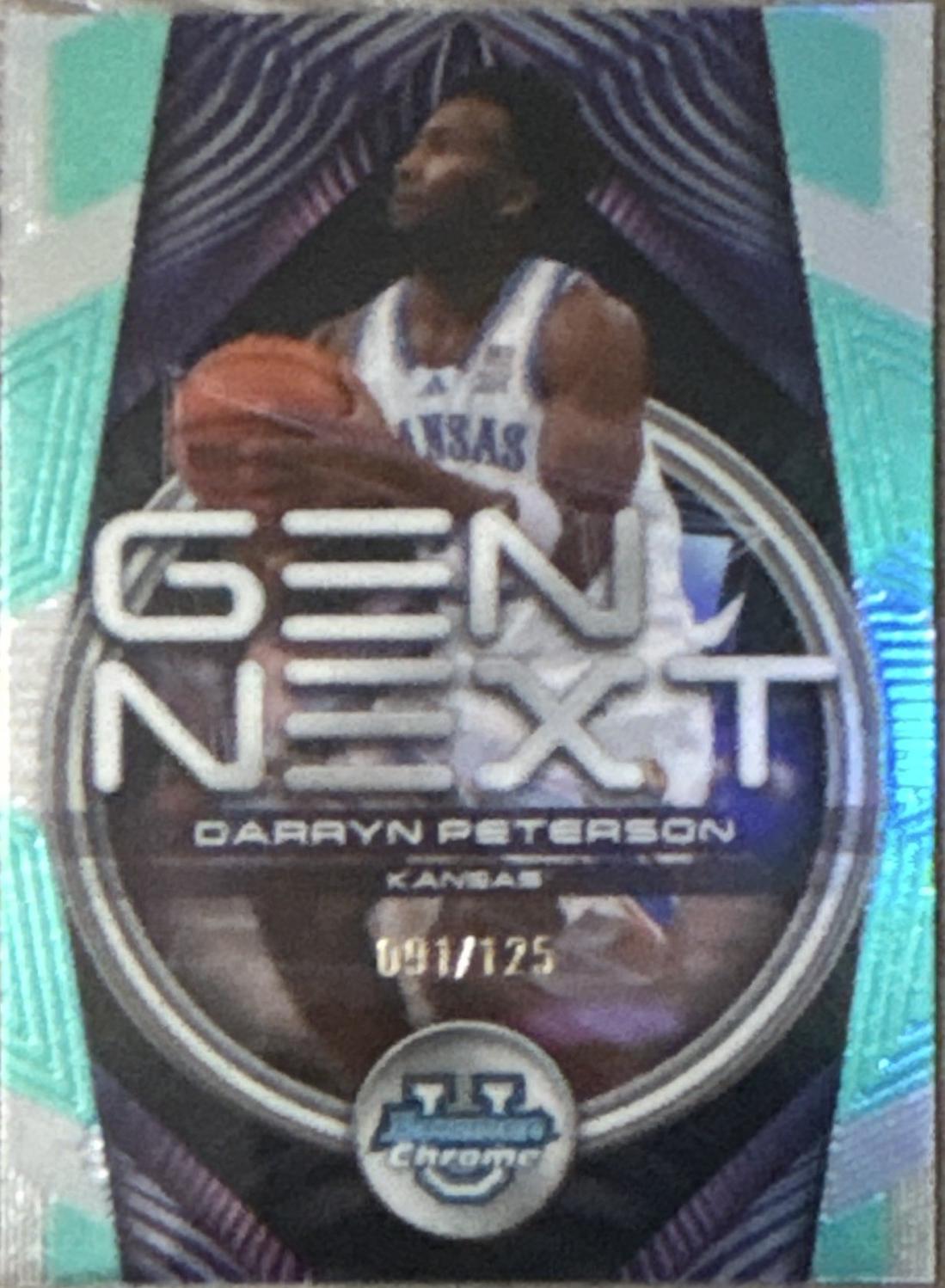 Darryn Peterson [Aqua Refractor] #GN-2